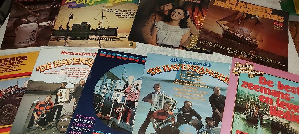 Vinyl platen Zemans liederen 9 stuks, Enlèvement ou Envoi, Utilisé