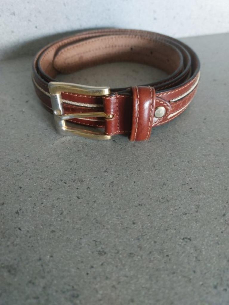 heren broeksriem bruin, Kleding | Heren, Riemen en Ceintuurs, Bruin, Echt leder, Zo goed als nieuw, Riem of Ceintuur