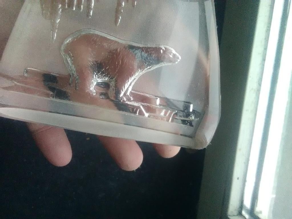 Ancien ours polaires ' verre, Enlèvement ou Envoi