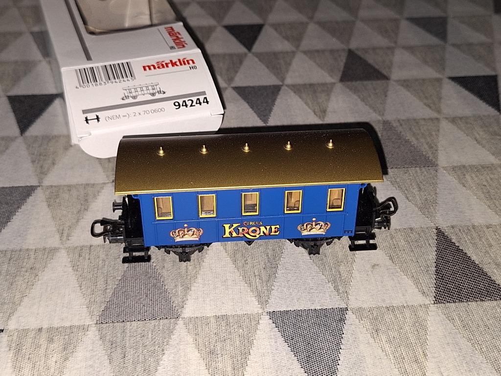 Märklin HO 94244 circuswagon Circus Krone, Enlèvement ou Envoi, Comme neuf, Wagon, Märklin