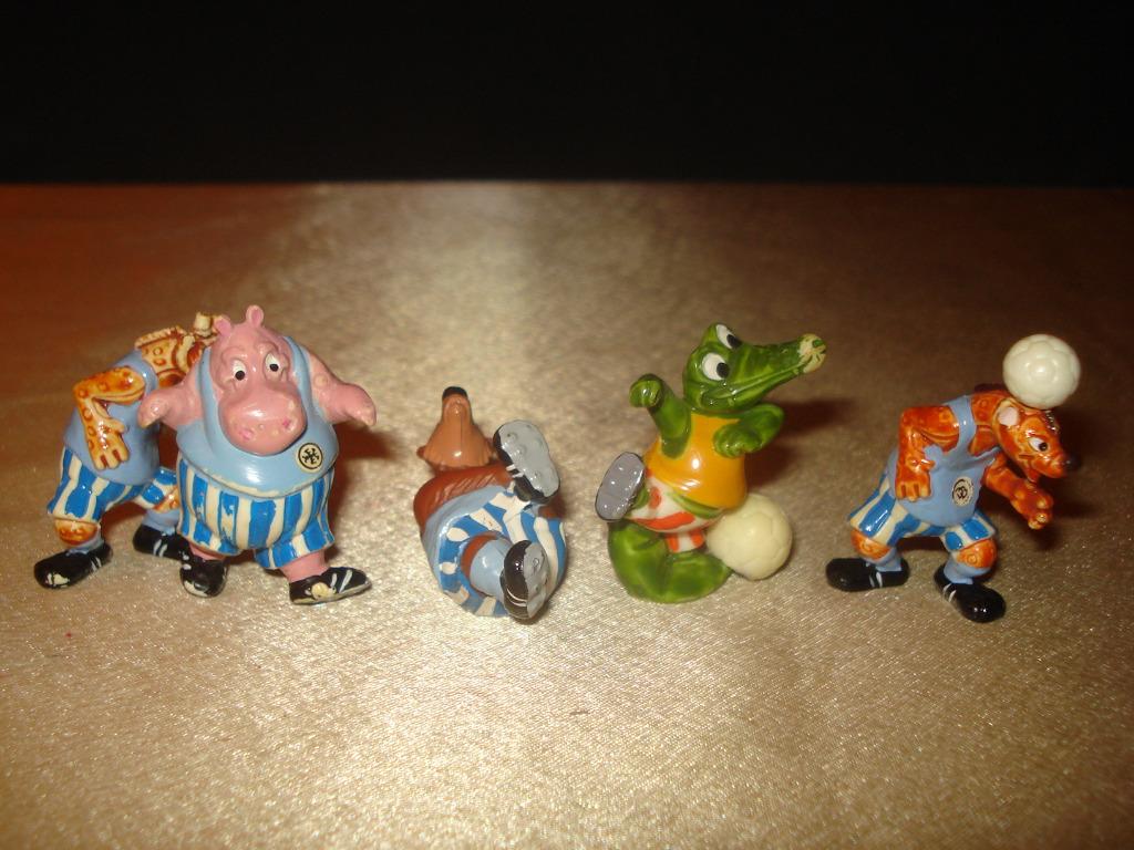 KINDER Les Dribble Boys Ancienne Série 1990 Disney Ferrero, Enlèvement ou Envoi, Comme neuf, Figurines
