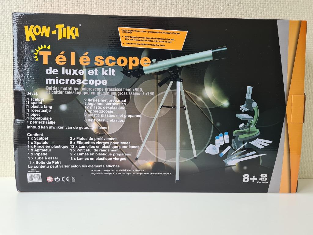 Téléscope et microscope enfant, Enlèvement, Comme neuf