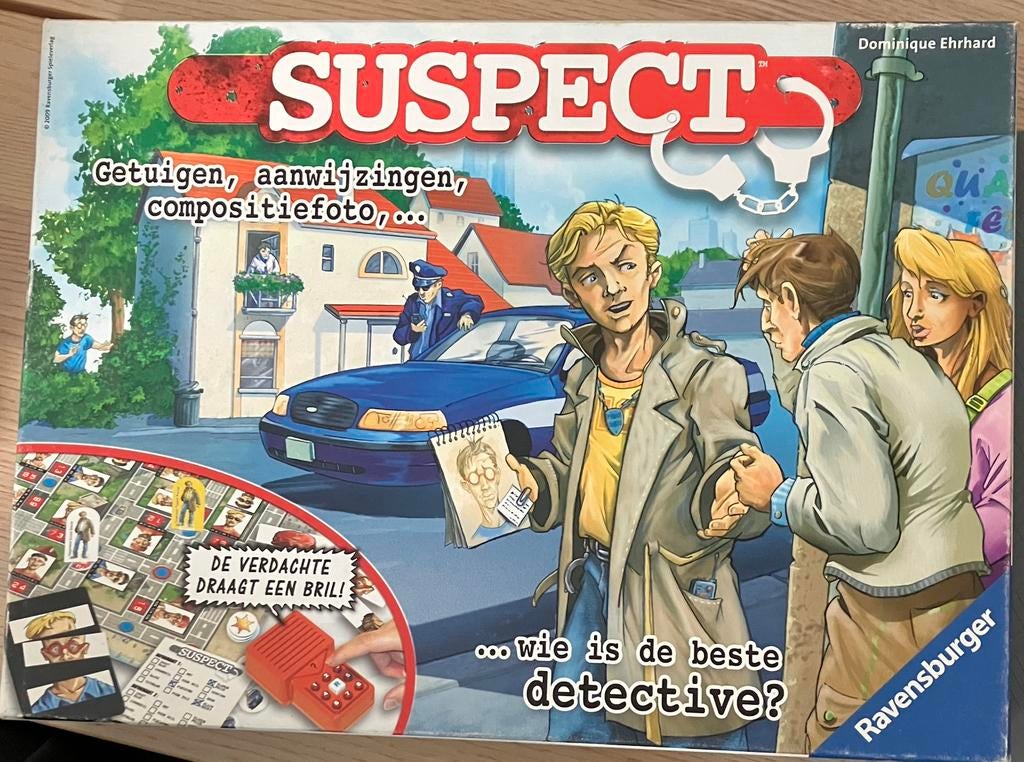 Spel Suspect Ravensburger, Gebruikt, Ravensburger
