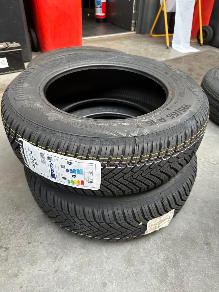 Continental 195/65 R15 91T, Neuf, 4 Saisons, Pneu(s), 195 mm