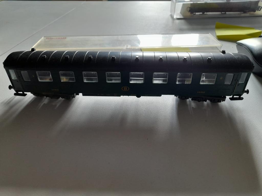 21 Fleischmann (HO) Typ I2 B8 (5152), Hobby & Loisirs créatifs, Trains miniatures | HO, Comme neuf, Wagon, Envoi