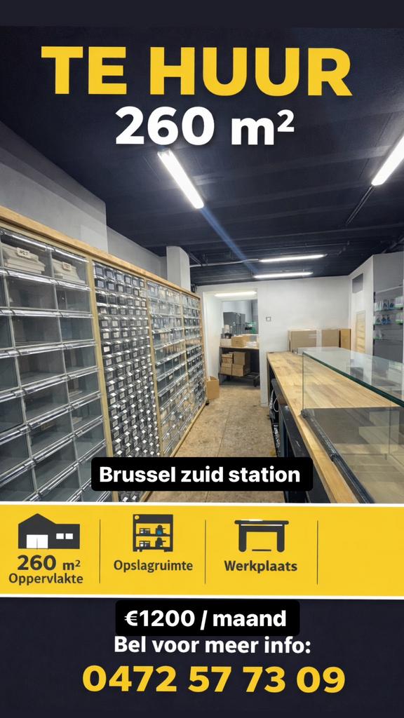 Handelspand te huur brussel