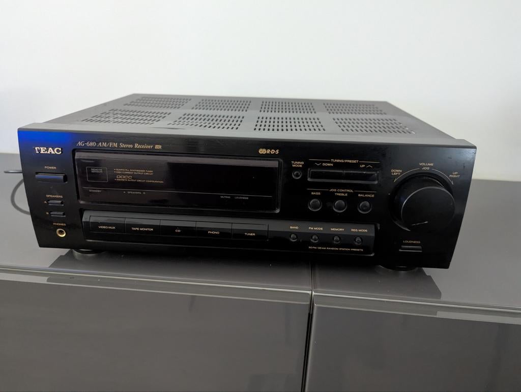 TEAC AG-680 hifi-versterker, Ophalen of Verzenden, Stereo