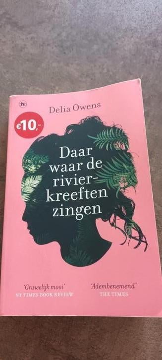 Delia Owens - Daar waar de rivierkreeften zingen, Boeken, Literatuur, Zo goed als nieuw, Ophalen