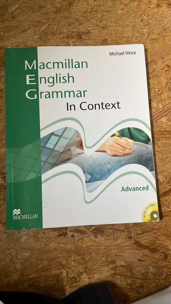 Macmillan English Grammar In context Advanced, Livres, Livres scolaires, Enlèvement ou Envoi, Anglais