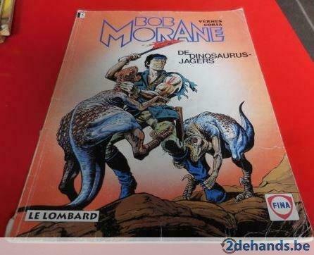 [4685] strip bob morane de dinosaurusjagers uitgave fina, Ophalen of Verzenden, Gelezen