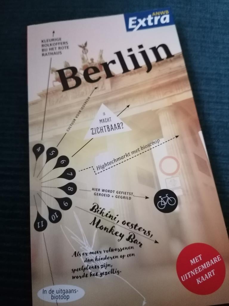 Reisgids Berlijn, Boeken, Ophalen, Zo goed als nieuw, ANWB