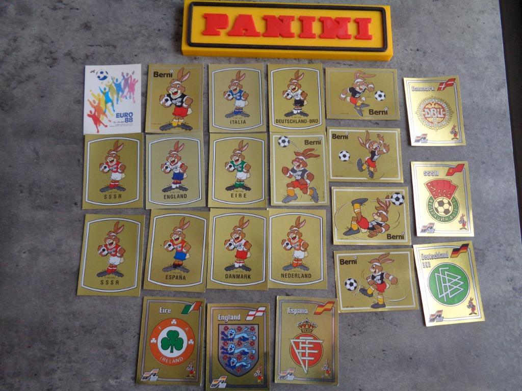 AUTOCOLLANT PANINI FOOTBALL EURO 88 EK EMBLÈME N 103, Envoi, Neuf, Autocollant