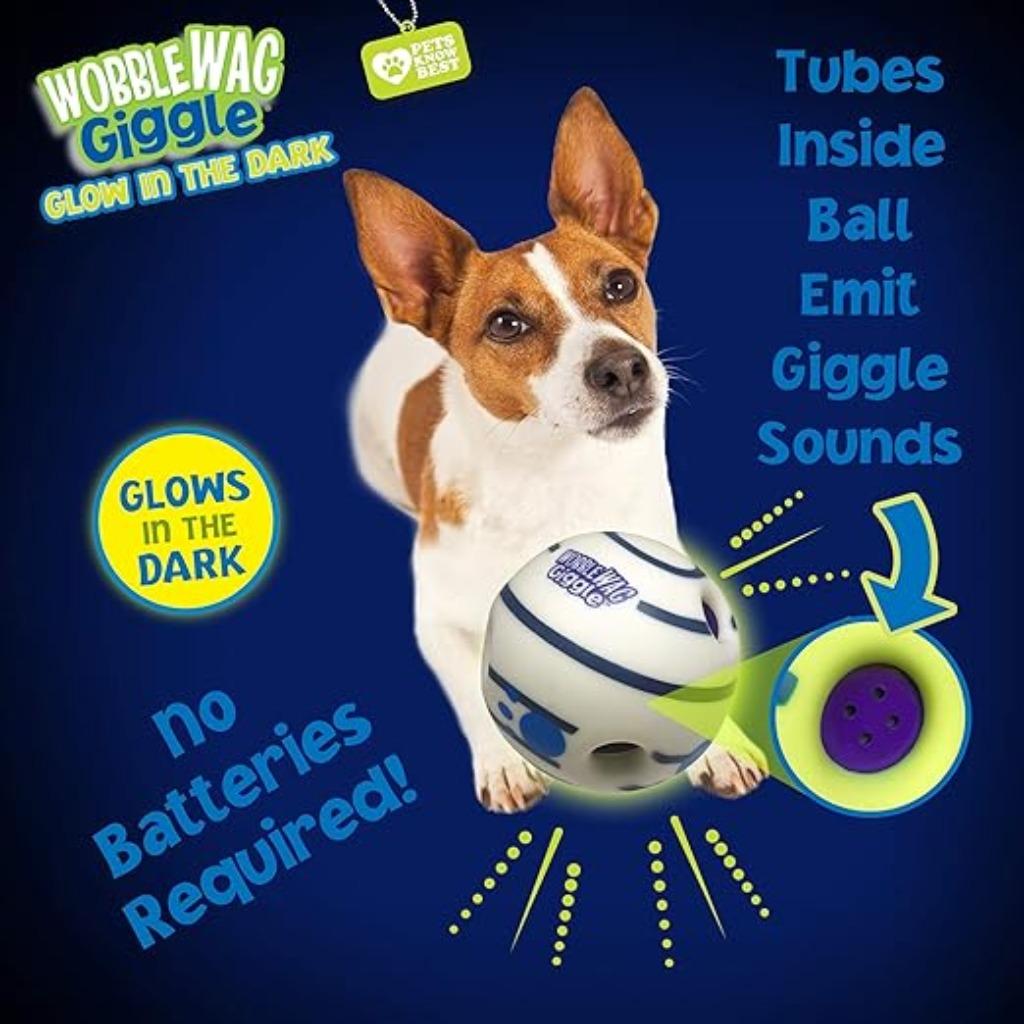 Lichtgevend interactief hondenspeelgoed GRATIS LEVERING, Overig speelgoed, WOBBLE WAG GIGGLE, -, Verzenden