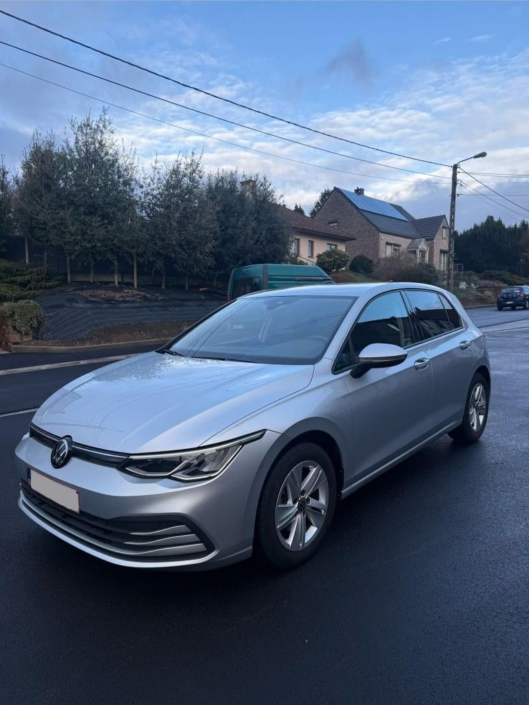 VW Golf 8 2.0 TDI 116 – Full Options - 41800km, Argent ou Gris, Euro 6, 110 g/km, Entretenue par le concessionnaire