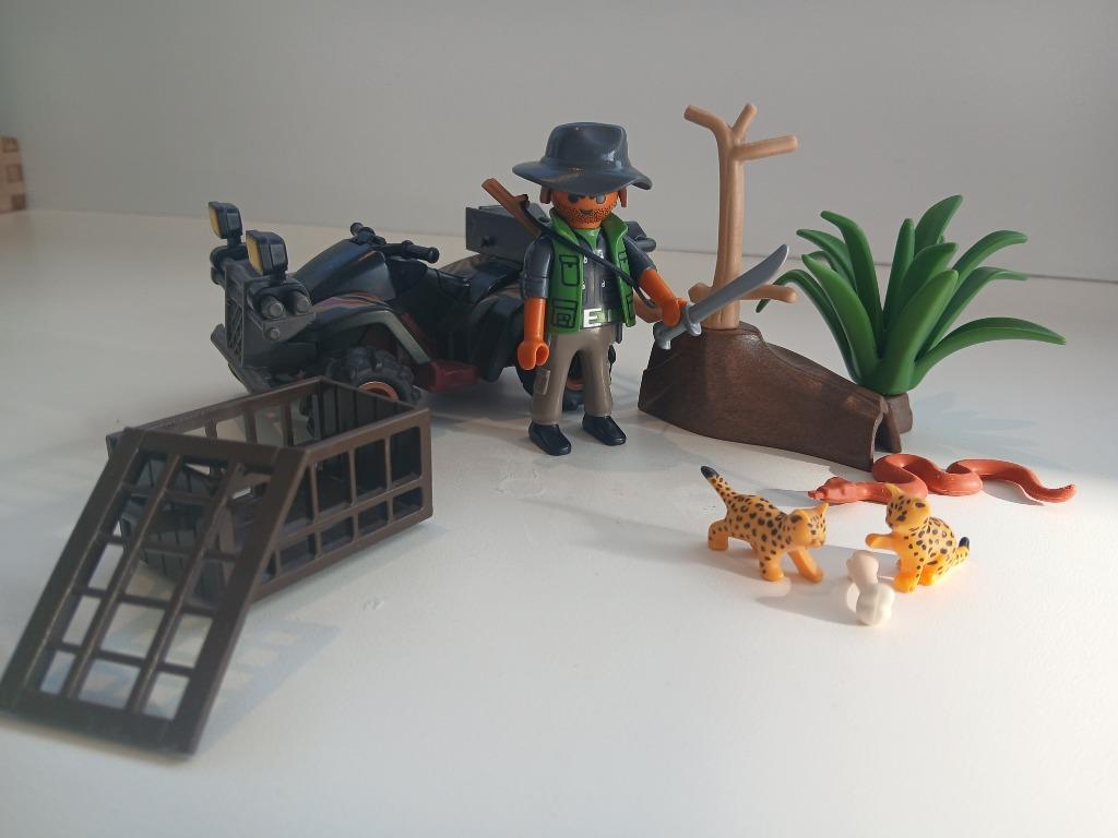 playmobil stroper met quad 6939, Ophalen, Zo goed als nieuw, Complete set