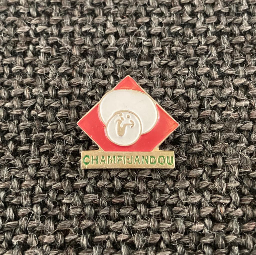 PIN - CHAMPI JANDOU - CHAMPIGNON, Envoi, Utilisé, Marque, Insigne ou Pin's