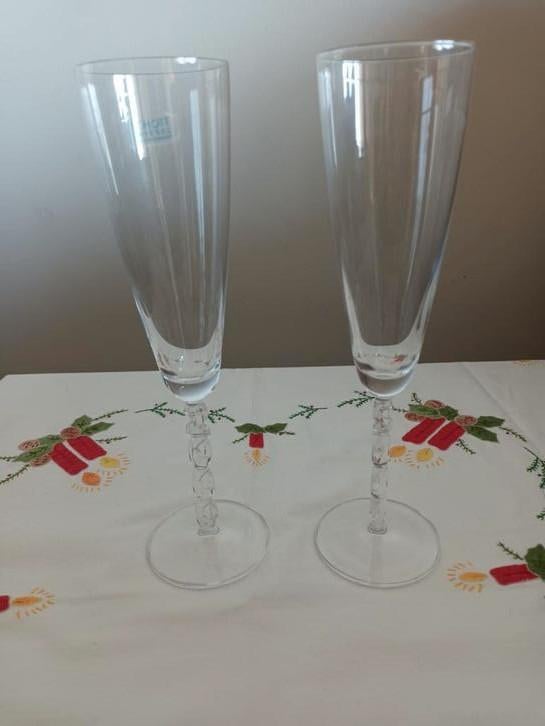 Champagne glazen millennium, Ophalen of Verzenden, Nieuw