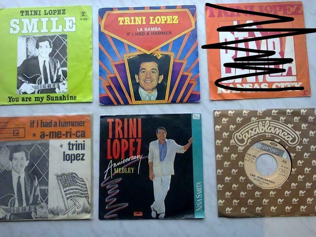 Lot Trini Lopez (7"), Ophalen of Verzenden