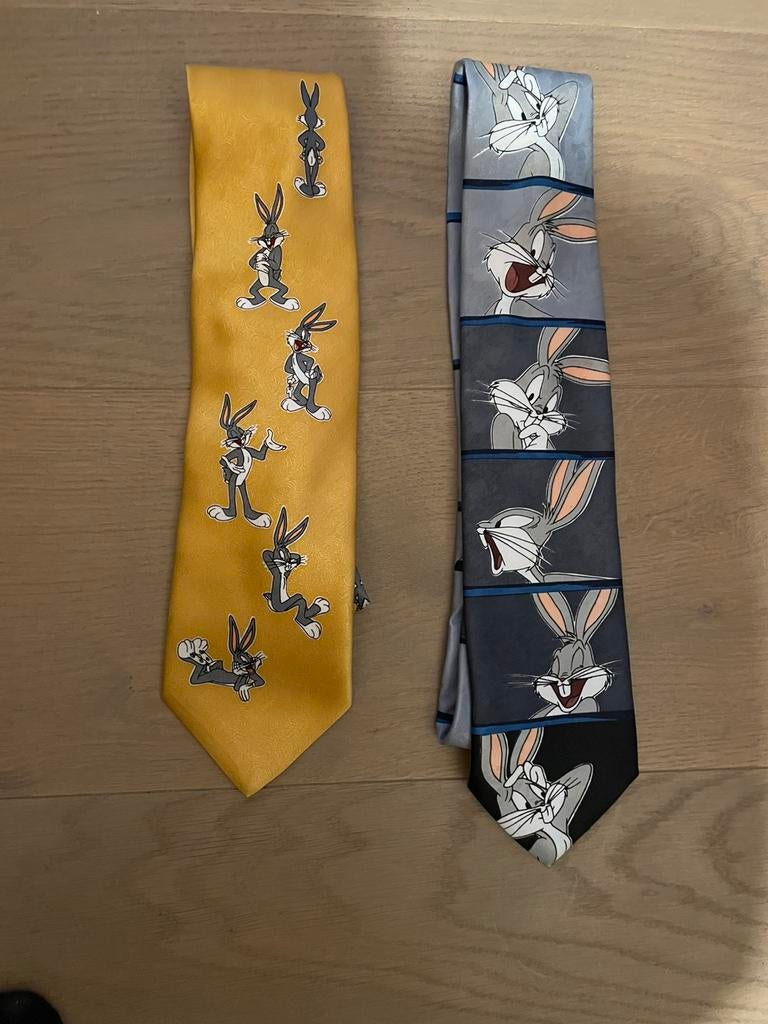 2 Looney Tunes Bugs Bunny dassen, Kleding | Heren, Ophalen of Verzenden, Nieuw