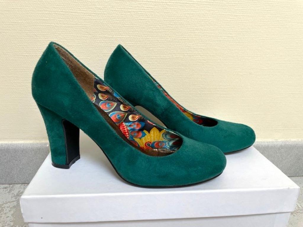 Pumps groen - Maat 38 - Nieuw !, Pumps, Nieuw, Ophalen of Verzenden, Trend One