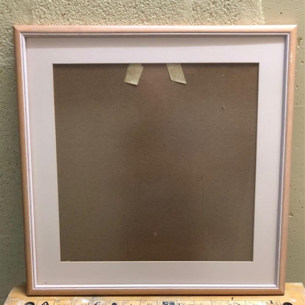 Roze houten kader, Huis en Inrichting, Gebruikt, 50 tot 75 cm, Ophalen of Verzenden, 50 tot 75 cm