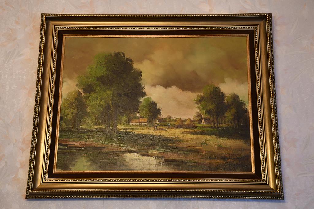 Schilderij Rik Mulders, Enlèvement
