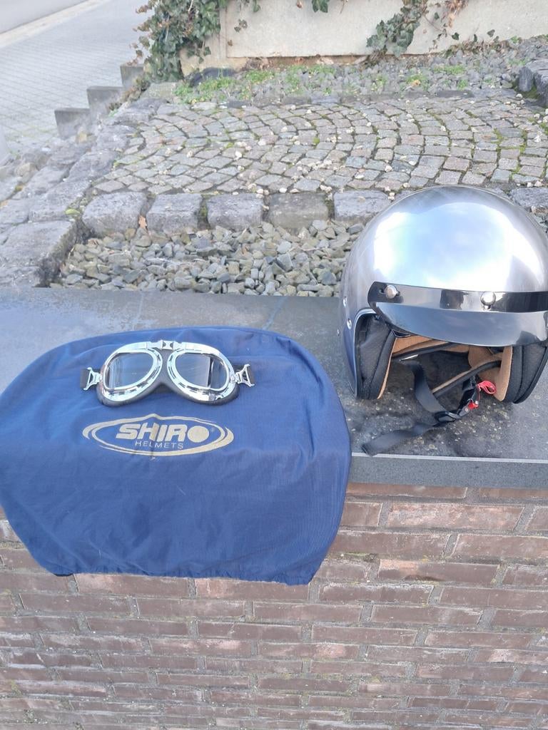 Casque de moto ou de scooter, Enlèvement, Neuf, Extra large ou plus grand, Shiro