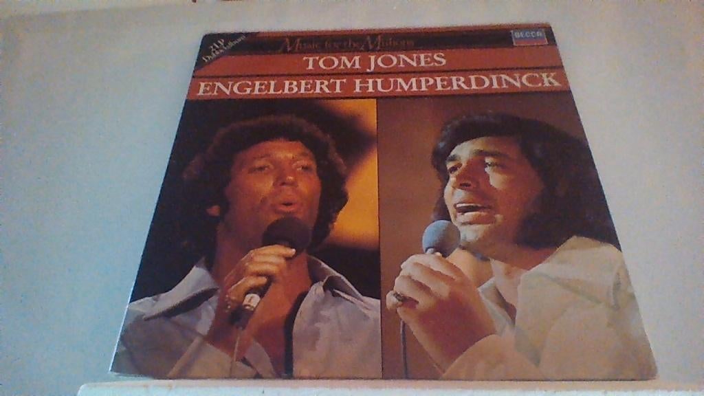 LP dubbel album Tom Jones en Engelbert Humperdunck, Ophalen of Verzenden