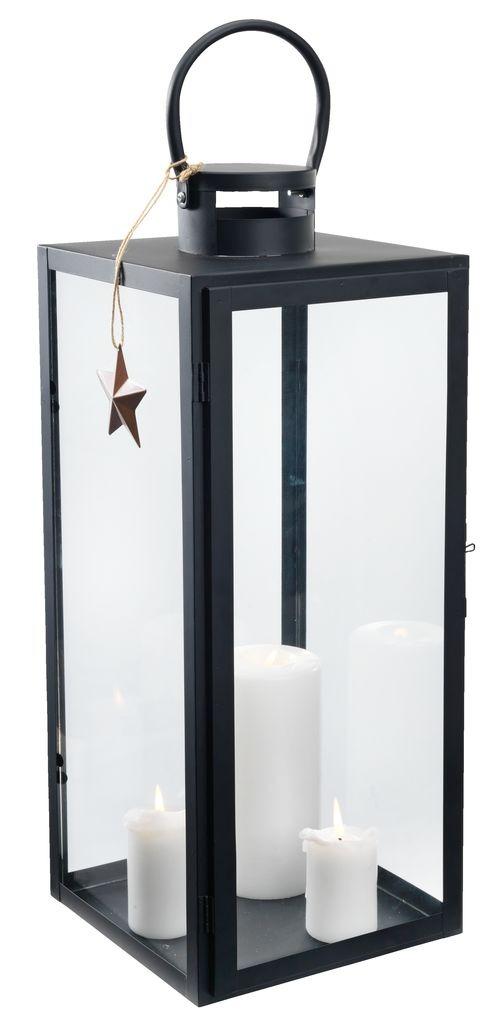 JYSK buitenlantaarn voor kaarsen, Jardin & Terrasse, Enlèvement, Neuf, Verre, Lampe au sol