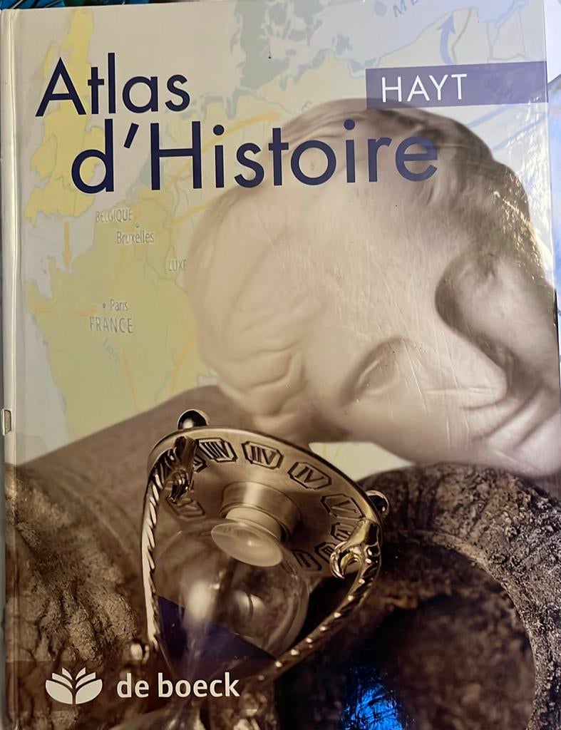 Atlas d’Histoire De Boeck, Histoire, Enlèvement, Utilisé, Secondaire