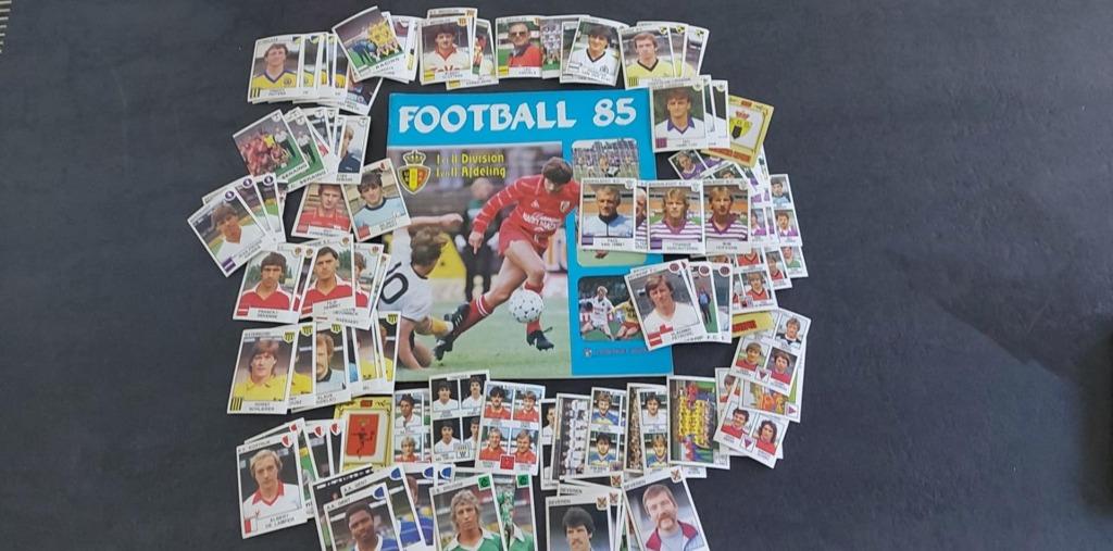 120 stickers panini football belgium 1985 + leeg album, Verzamelen, Verzenden, Zo goed als nieuw, Poster, Plaatje of Sticker