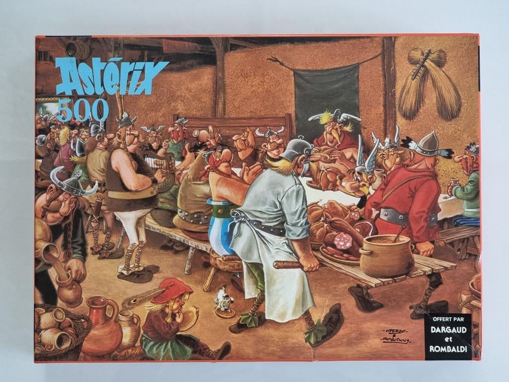 Astérix @ Puzzle offert par Dargaud et Rombaldi @ 1979, Enlèvement ou Envoi, Astérix et Obélix, Utilisé, Autres types