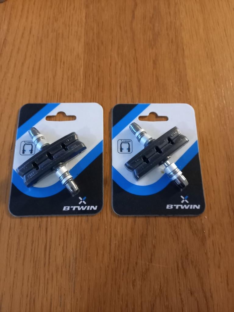 PATINS FREINS BTWIN V- BRAKE PADS 100, Vélos & Vélomoteurs, Enlèvement ou Envoi, Neuf