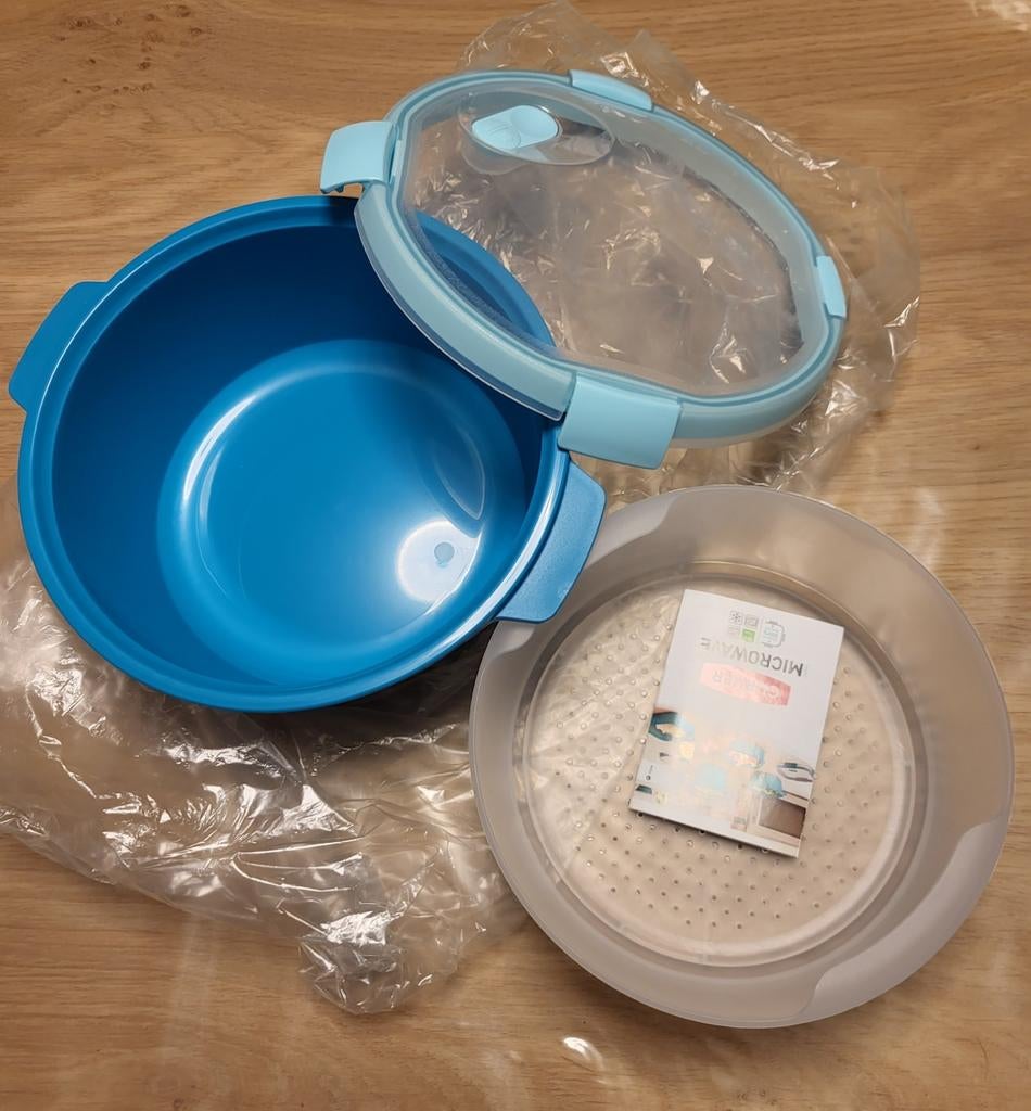 Curver microwave / stoompot 1.6 liter, Huis en Inrichting, Ophalen of Verzenden, Nieuw