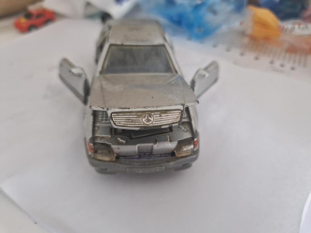 Matchbox SuperKings Mercedes 500SL, Hobby en Vrije tijd, Modelauto's | Overige schalen, Ophalen of Verzenden, Gebruikt, Auto