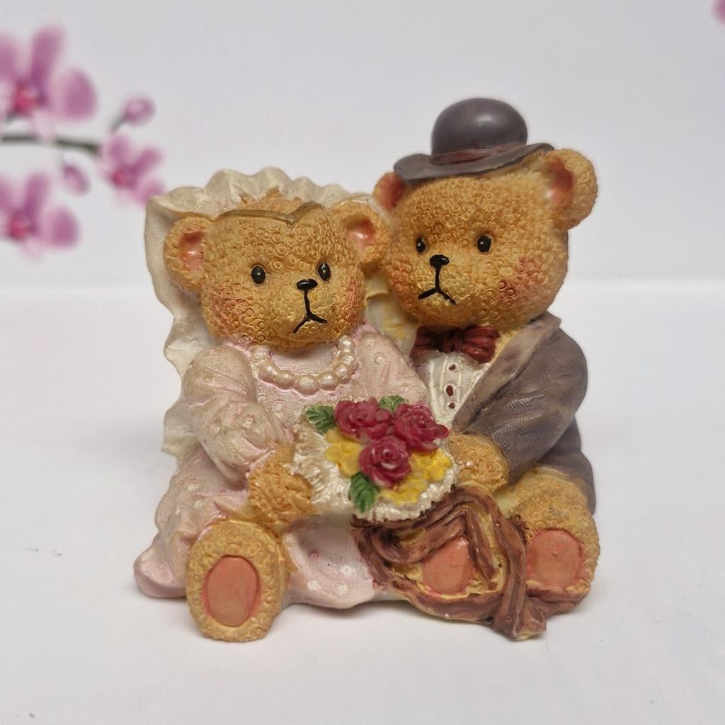 🧸 Love Bears 🤍, Ophalen of Verzenden, Zo goed als nieuw, Beeldje, Cherished Teddies