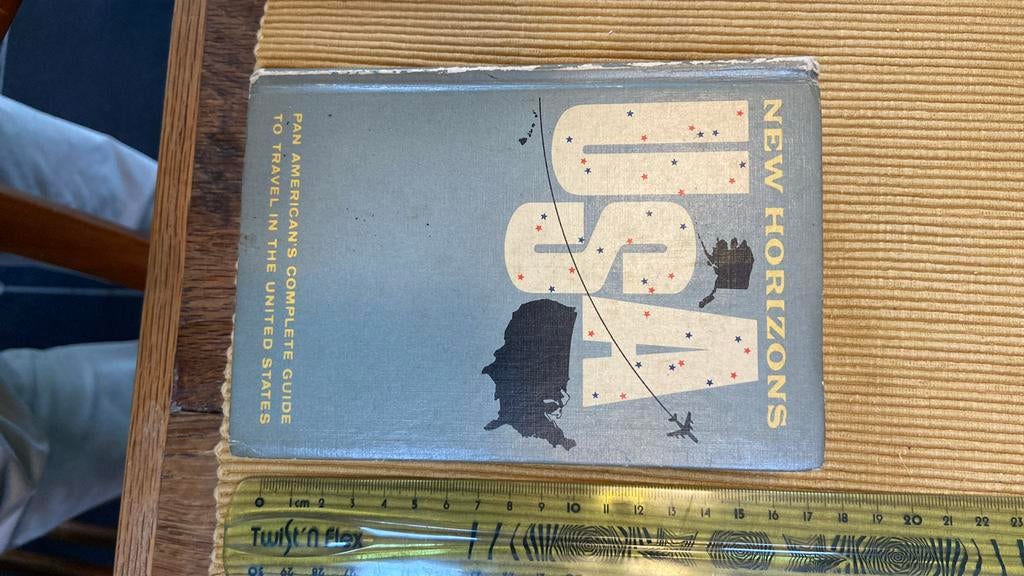 Vintage reisgids voor USA (1964), Livres, Guides touristiques, Autres marques, Enlèvement ou Envoi, Utilisé, Autres types