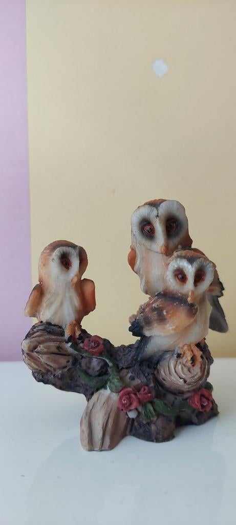 Beeldje uilen (7x5x7), Ophalen of Verzenden, Zo goed als nieuw