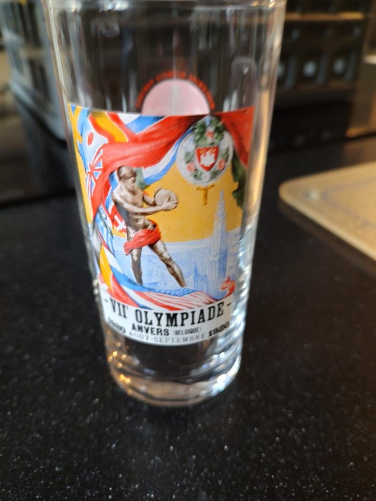 Coca Cola glas Atlanta 1996 - Antwerpen, Verzamelen, Ophalen, Zo goed als nieuw, Gebruiksvoorwerp