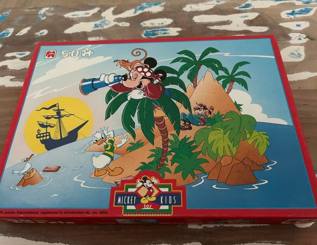 Puzzles Mickey, Enlèvement, Plus de 50 pièces, Comme neuf