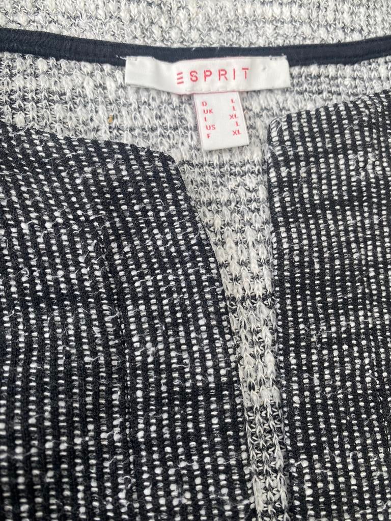 Openhangend vest , grijze tinten, Esprit, L, Ophalen of Verzenden, Zo goed als nieuw