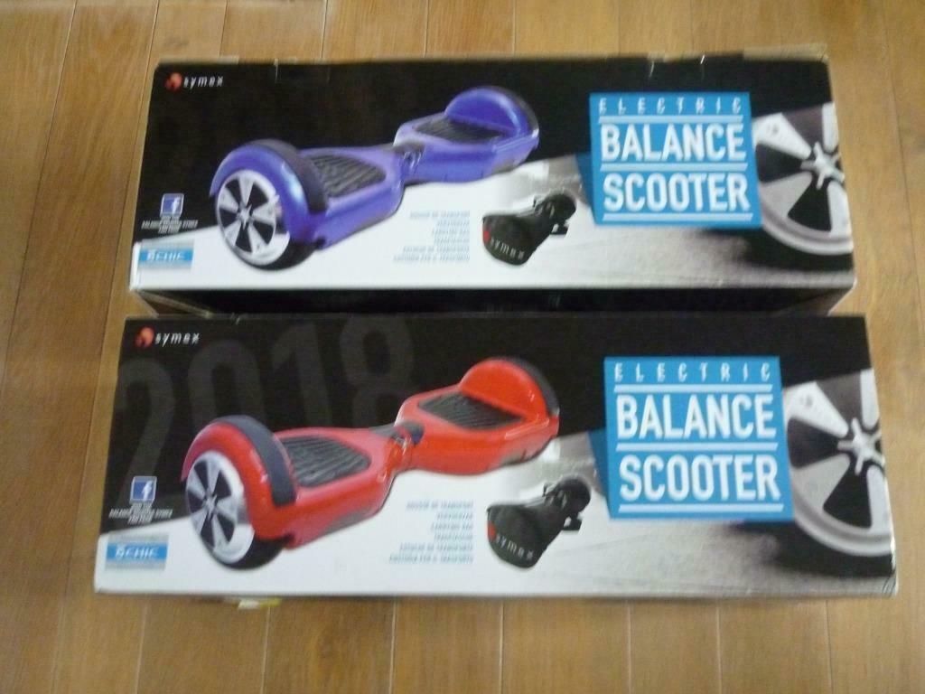 2 BALANCE SCOOTER ELECTRIQUE - COULEUR BLEU ET ROUGE, Utilisé, Roues ou Roulements, Autres marques