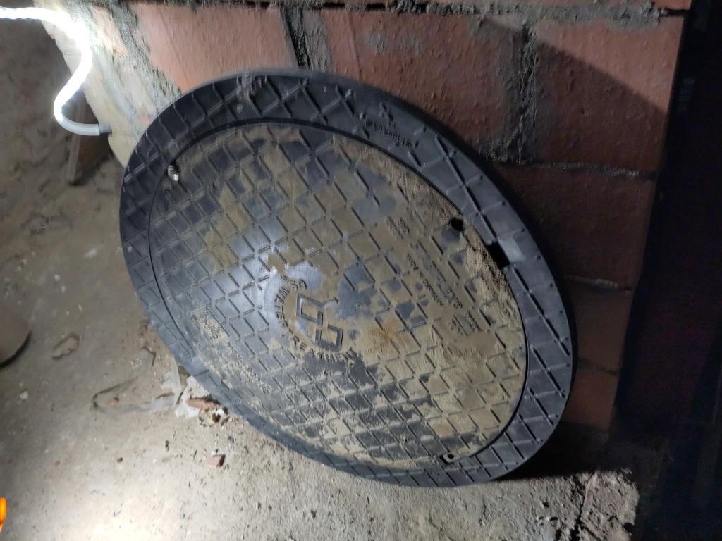 regenwaterput deksel DS Ø630 200 kg, Ophalen, Zo goed als nieuw, Kunststof