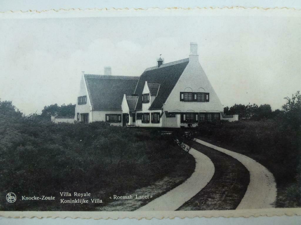 Knokke  Knocke Zoute Koninklijke villa Villa royale, Verzenden, 1940 tot 1960, Gelopen, West-Vlaanderen