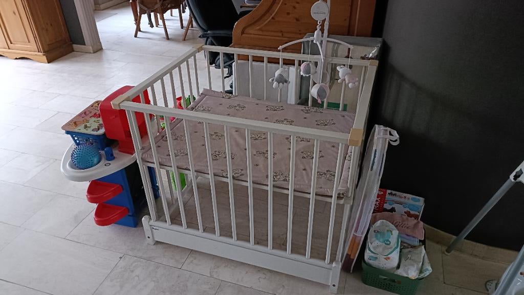 Box, Kinderen en Baby's, Ophalen, Gebruikt, Rechthoekig, In hoogte verstelbaar