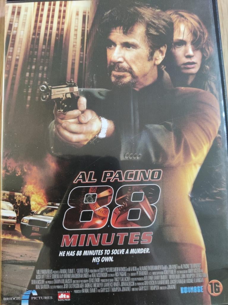 88 Minutes (2005) (Al Pacino) DVD, Enlèvement ou Envoi, Comme neuf