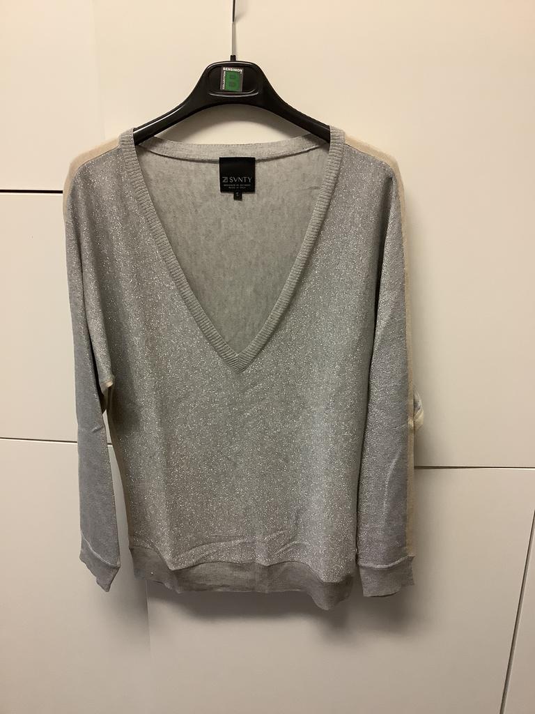 Chandail SVNTY pour femme, Enlèvement ou Envoi, Comme neuf, Taille 36 (S), Gris