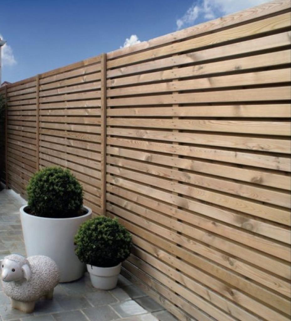 Paravent de jardin à lamelles fines (Paravent Estrada / Zebr, Jardin & Terrasse, Neuf, Enlèvement ou Envoi, 150 à 200 cm, 150 à 200 cm