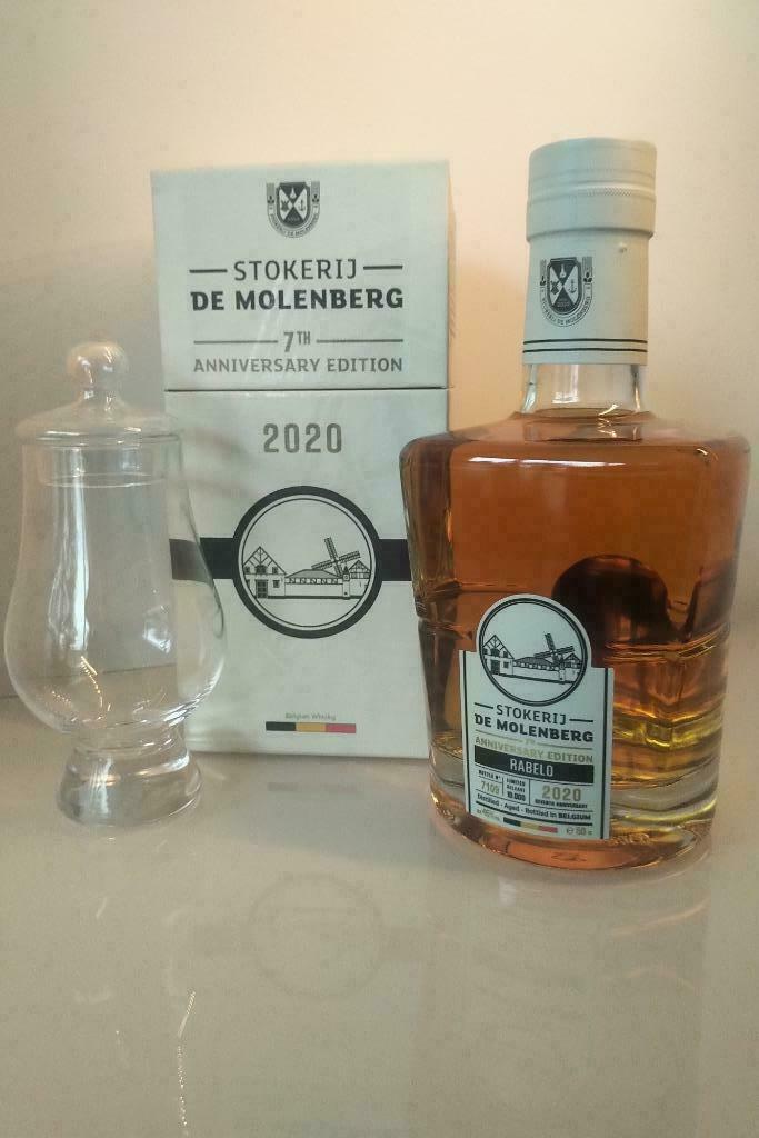 Stokerij De Molenberg 7th Anniversary Edition Rabelo Whisky, Verzamelen, Overige gebieden, Overige typen, Nieuw, Ophalen of Verzenden