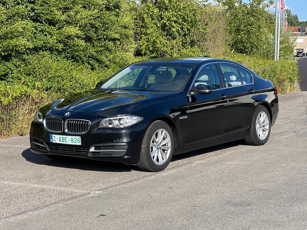 bmw 528i automaat 2016 83120km, Auto's, BMW, Automaat, Achterwielaandrijving, 4 cilinders, Zwart